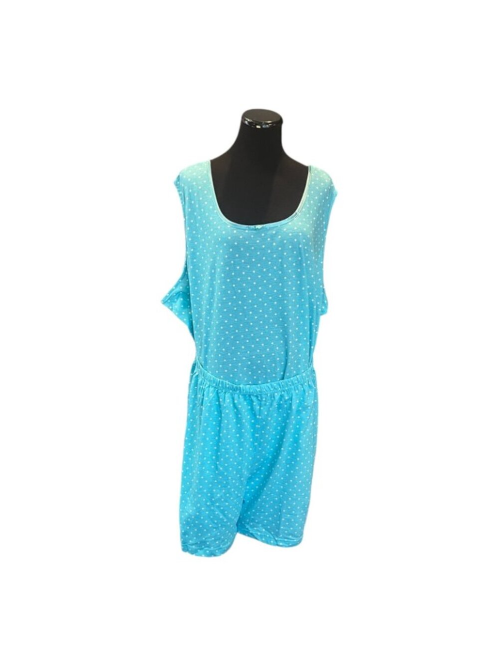 Dream & Co Pajama Set Green 100% Cotton - Women's Size 3X - NEW with tags - Picture 6 of 6
